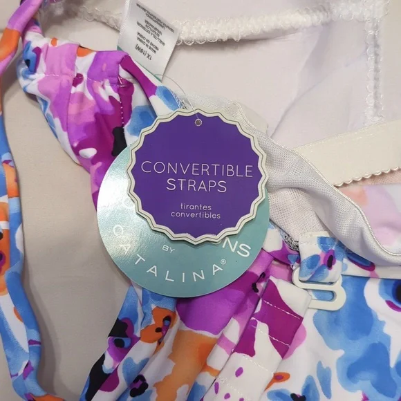 Catalina Swim Tankini Top Size 16W - Picture 6 of 11